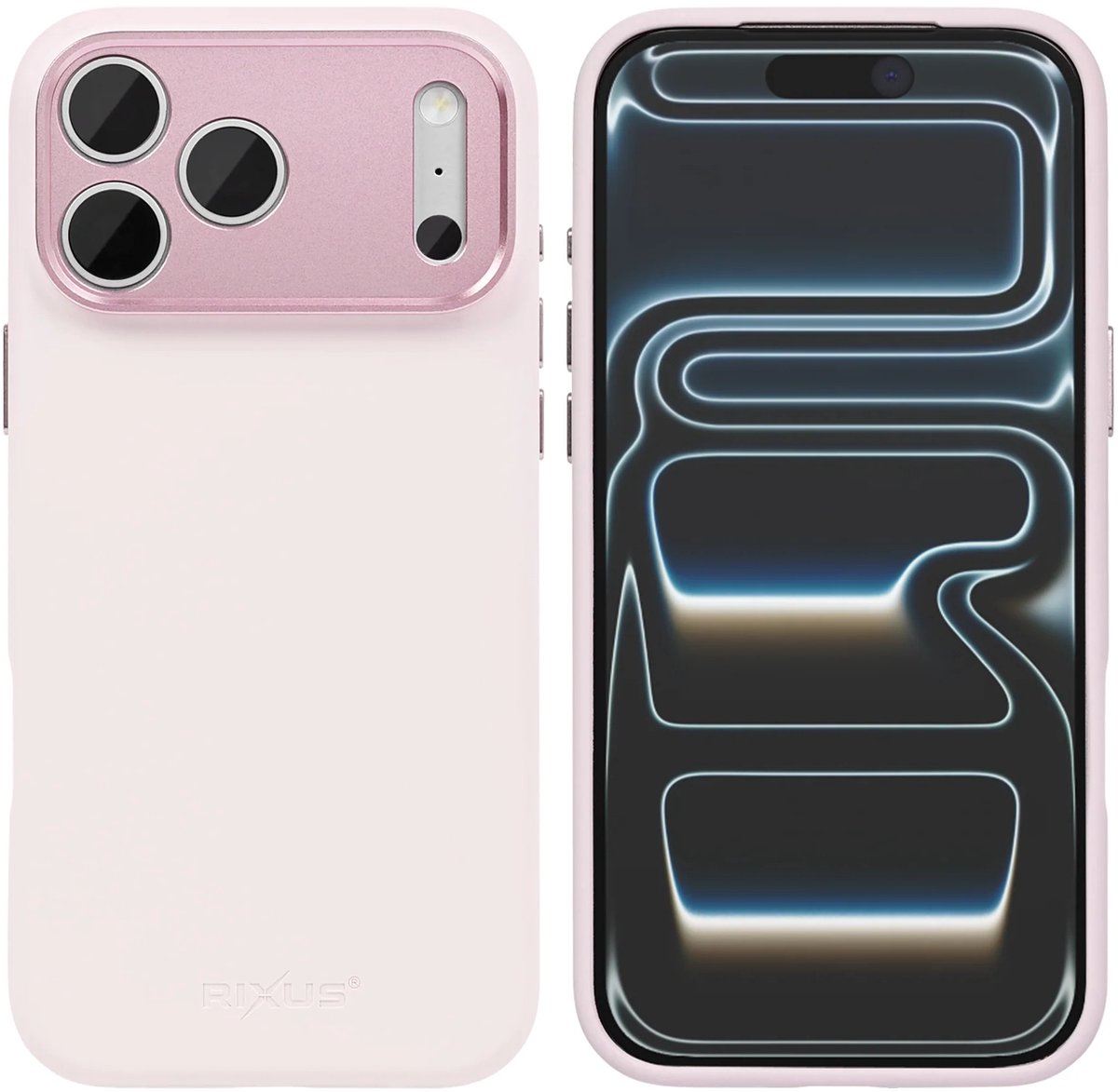 Rixus ProShield Case For Apple iPhone 17 Pro Max Pink