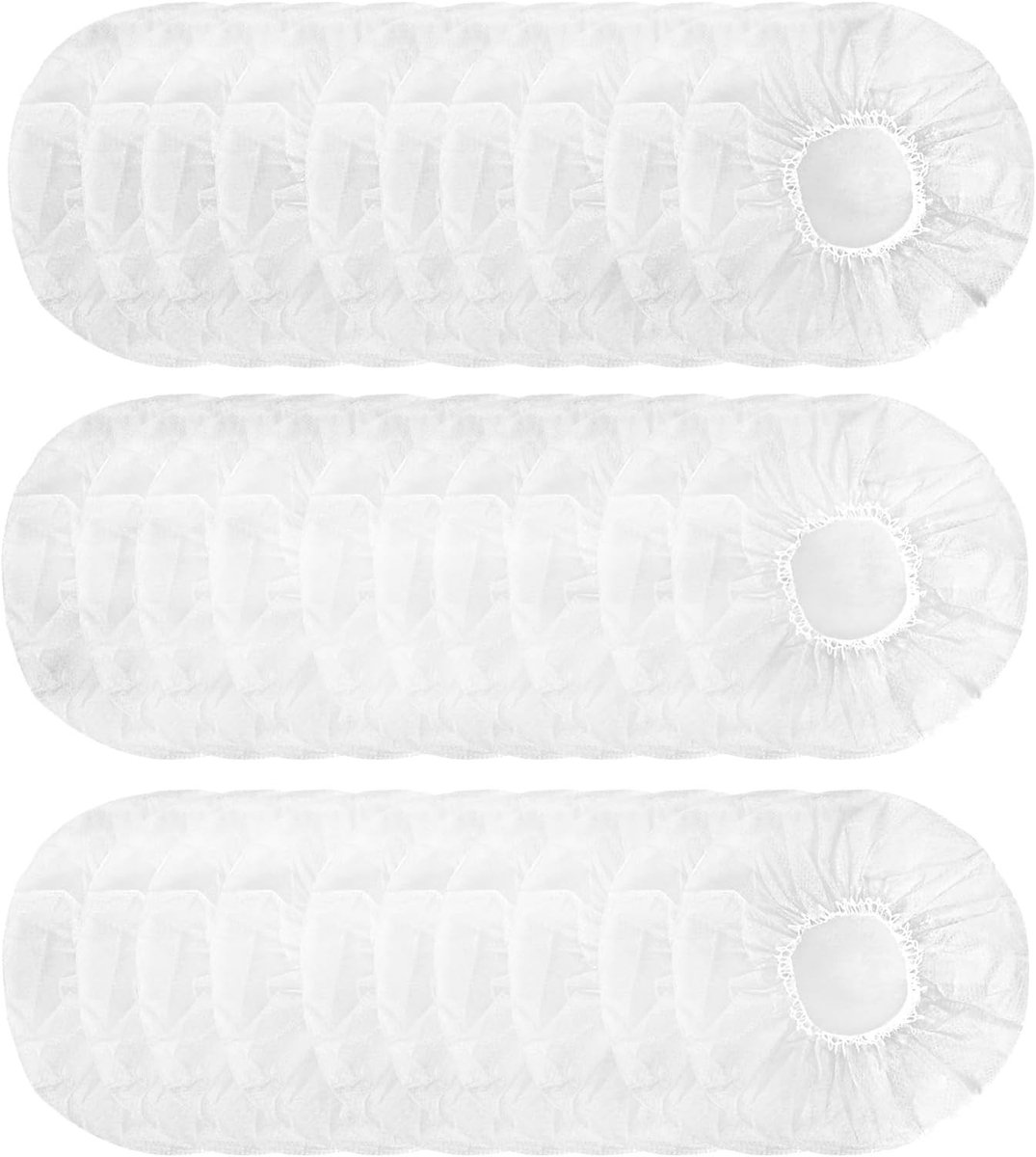 Verpakking van 100 Wegwerp Hoofdtelefoonhoezen voor Earpads 8-13 cm - Bescherming, Hygiëne, Comfort