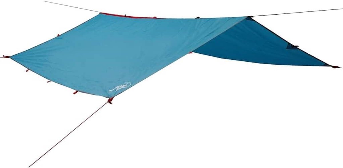 Waterdicht Zeil - Tentzeil Grondzeil - Outdoor Bescherming - Verzegelde Naden - 360 x 294 cm - Blauw