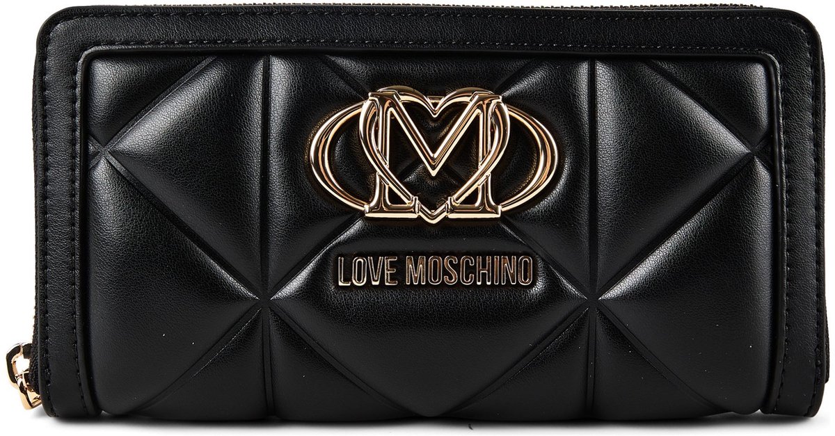 Love Moschino Portemonnee 19 cm - Dames - Horizontaal - nero