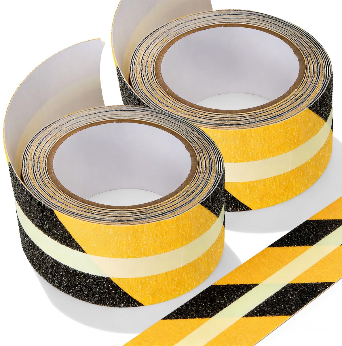 2 Pieces Anti-slip Tape, Luminous Non-Slip Tape, Self Adhesive Fluorescent Non-Slip Tape, Warning Tape for Stairs - ShopVlot