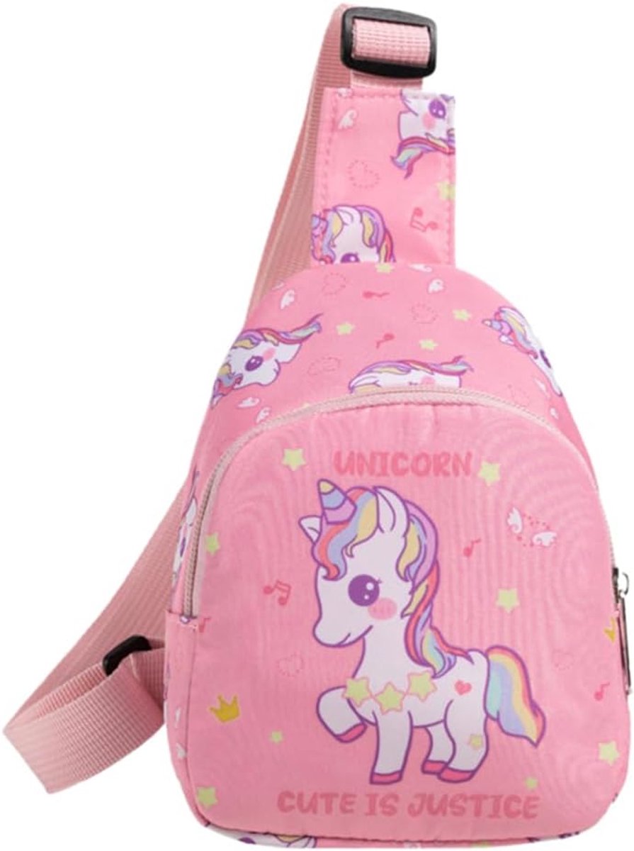 Unicorn Fanny Pack, Cute Fanny Pack for Girls and Boys, Pink, for Running, Hiking, Traveling and Sports - ShopVlot
