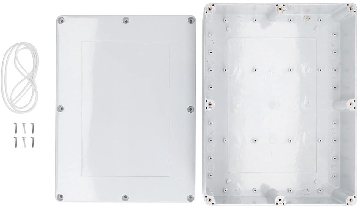 SnelShoppen - Junction Case ABS Projectdoos Elektrische Dozen Circuits Beschermende Voeding Behuizing 320x240x110mm