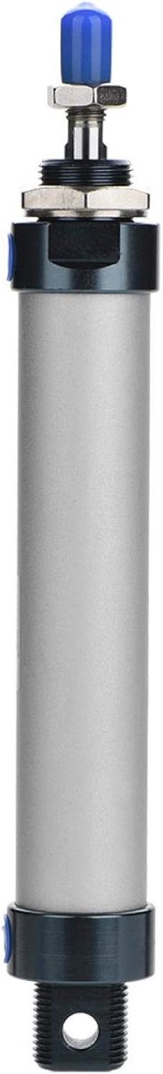 Single piston double acting, mini pneumatic, air cylinder bore 25mm stroke 100mm, air cylinder double acting - ShopVlot
