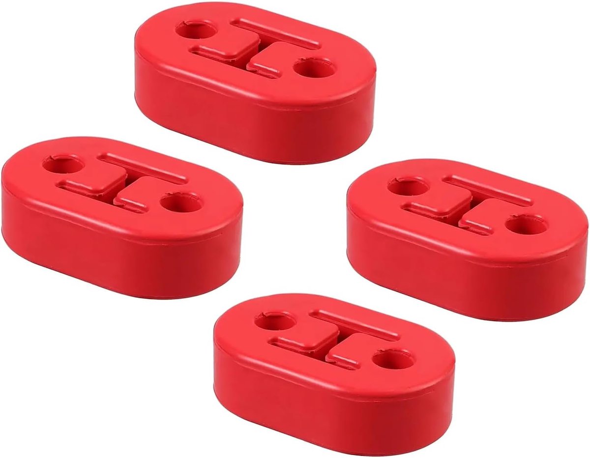 Uitlaathanger rubber 4-delig - Heavy duty - Schokabsorberend - Stabiliseert uitlaatpijp - ShopVlot