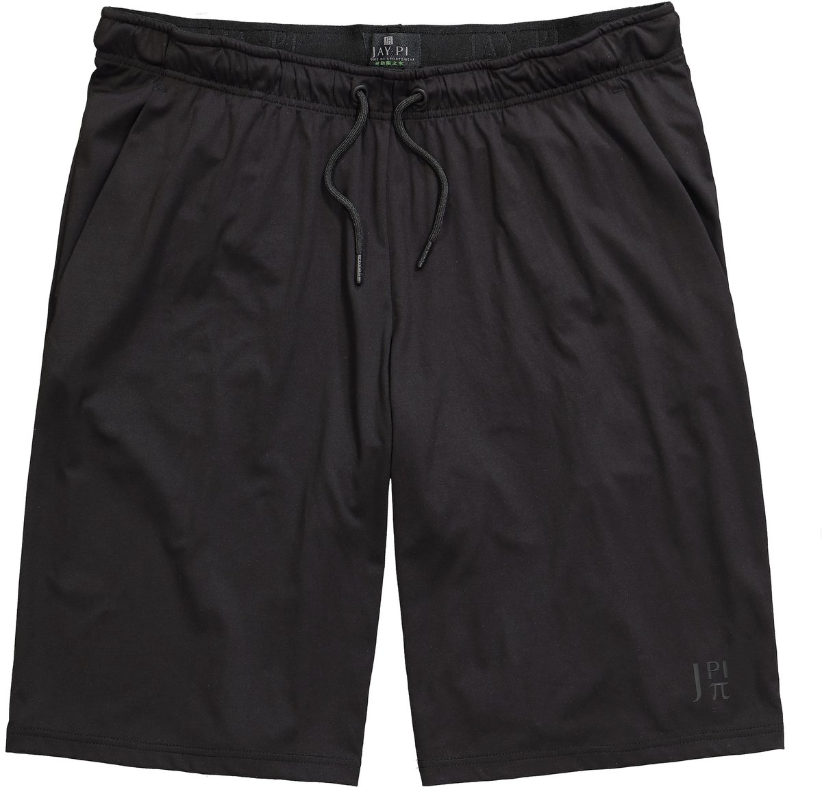JAY-PI - Heren - Bermuda FLEXNAMIC® Buik-Fit QuickDry - Zwart - Maat 7XL