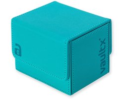 Vault X Exo-Tec® Zijbelading Trading Card Deck Box 100+ - Kaarthouder en opbergdoos - Blauwgroen