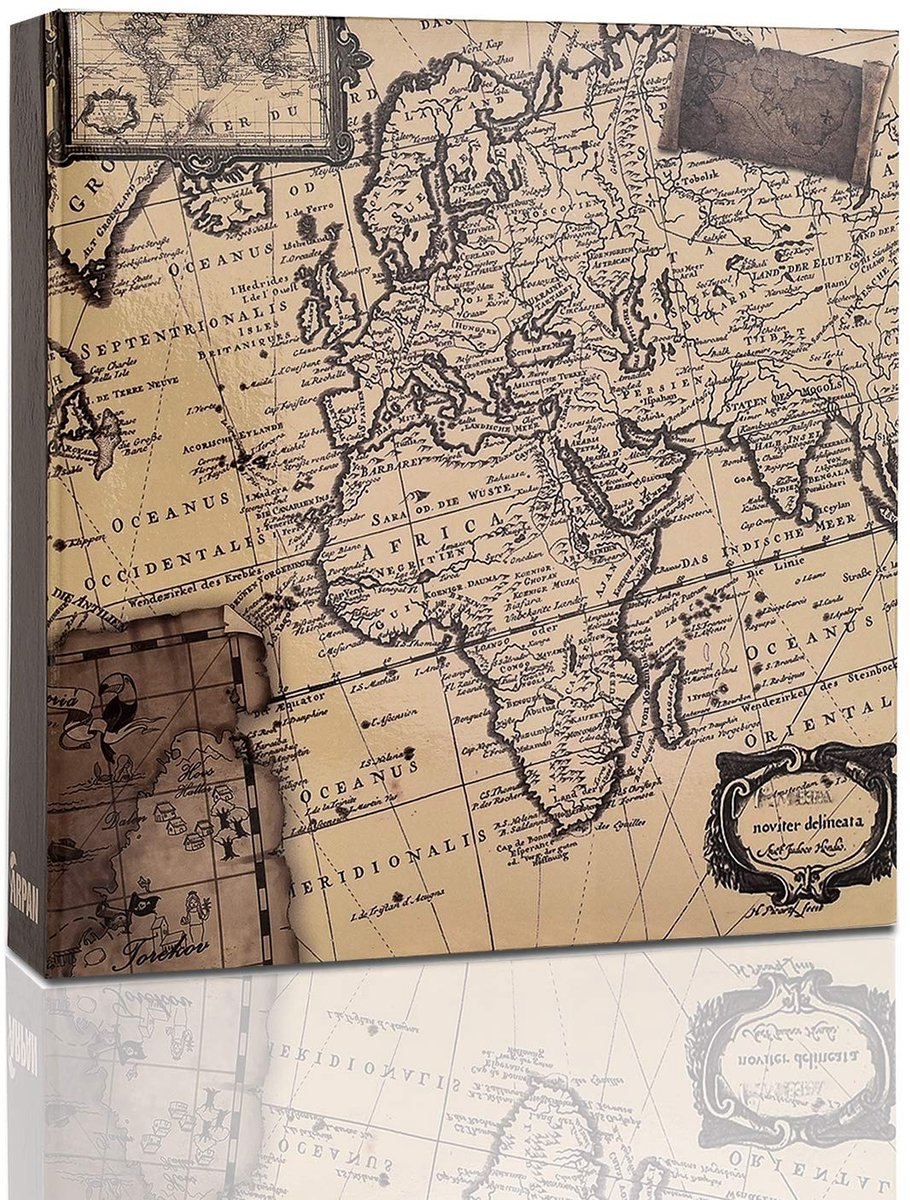 Omgoods - Fotoalbum voor 200 Foto's, Slip-in Ontwerp
