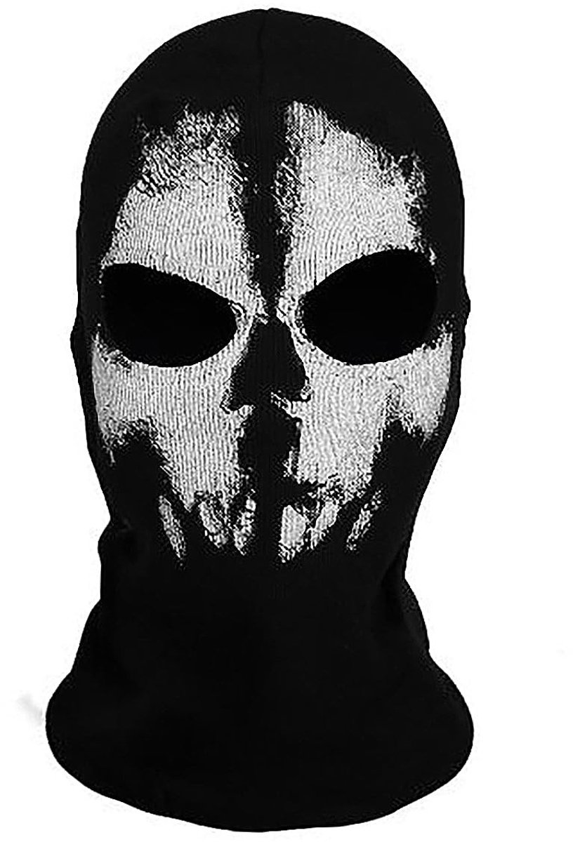 Omgoods - Stormmasker met Schedelmotief, Zwart