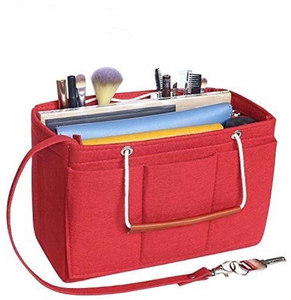 Omgoods - Organiser voor Handtas met 13 Vakken en Sleutelhanger