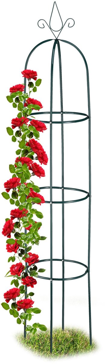 Omgoods - Vrijstaande Obelisk voor Planten, Weerbestendig en Stijlvol