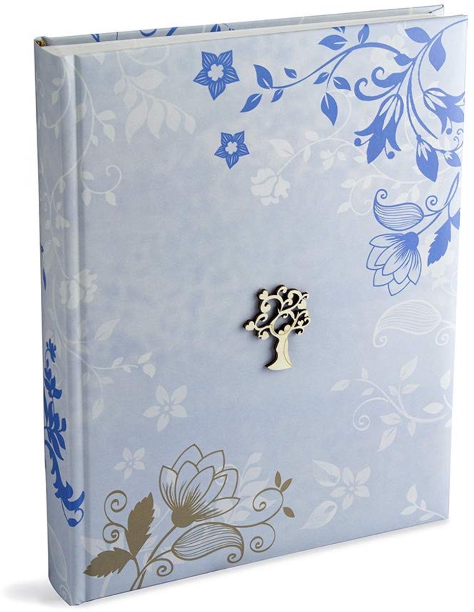 Omgoods - Fotoalbum met Houten Leven Tree Cover 23x30 cm