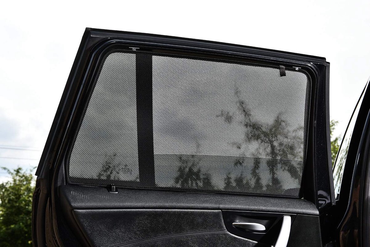 Omgoods - Set van 2 Auto Zonweringen voor Achterportieren Geschikt voor BMW 5-Serie E60 2004-2010