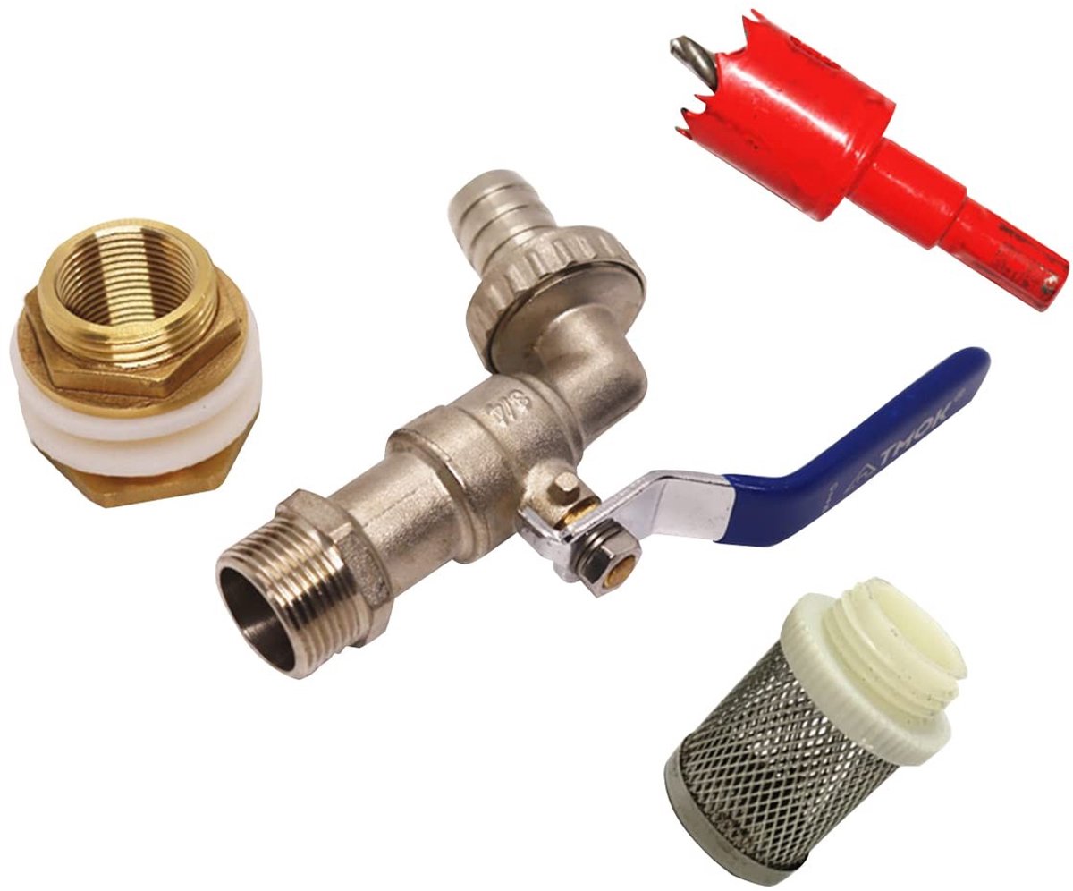 Omgoods - IBC Water Tank Kraan met Adapter en Filter