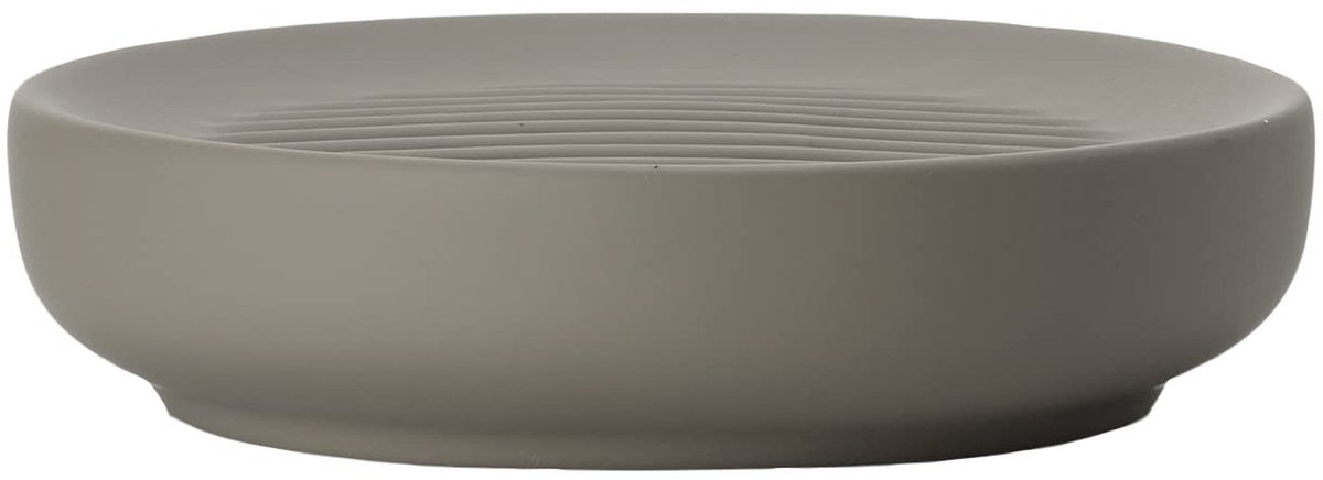 Omgoods - Seifenschale Ume 12 cm in Taupe
