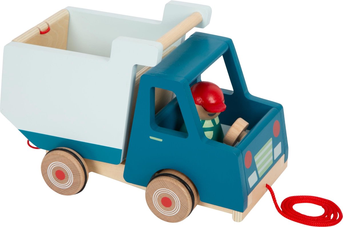 Omgoods - Trek-speelgoed Dump Truck voor Peuters