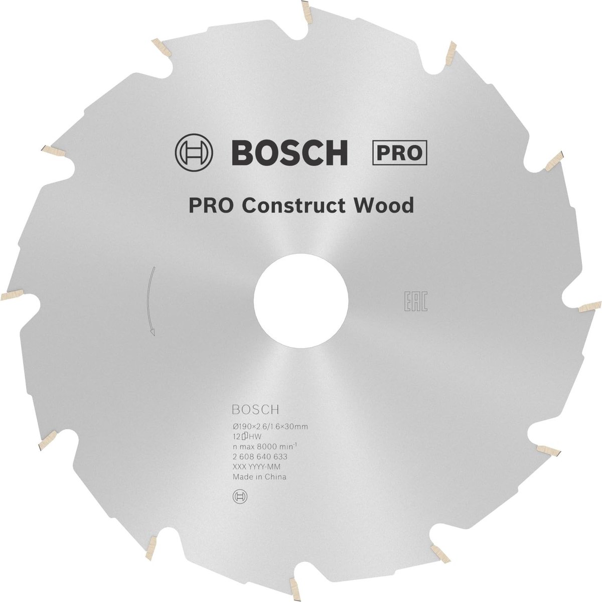 Omgoods - PRO Construction Wood Cirkelzaagblad