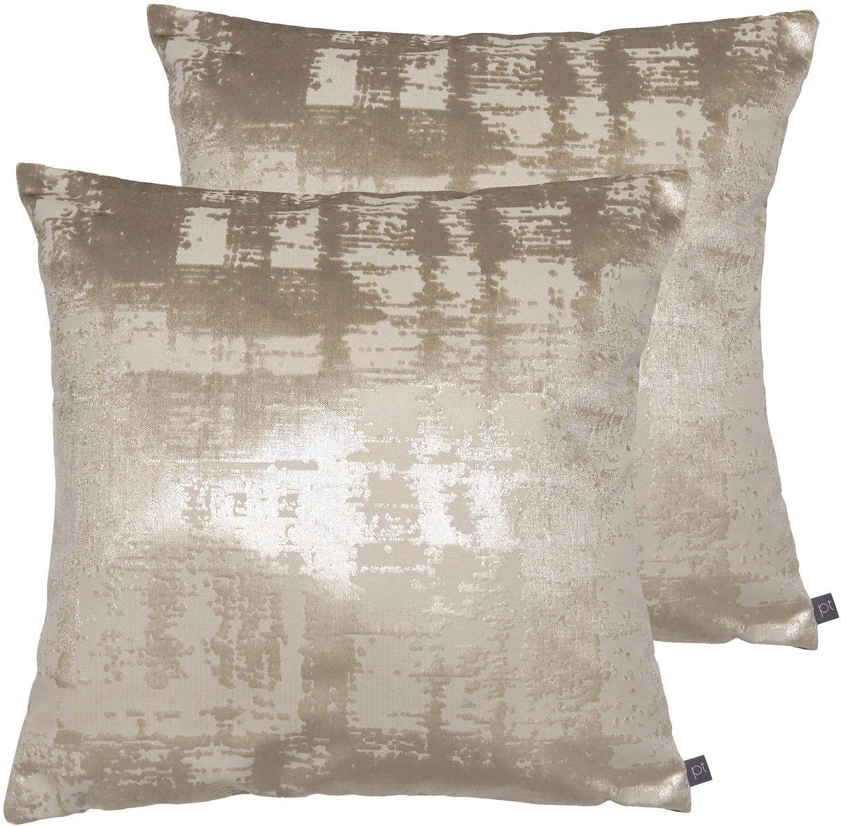 Omgoods - Luxe Velvet Kussen Gilt 50x50 cm - Set van 2