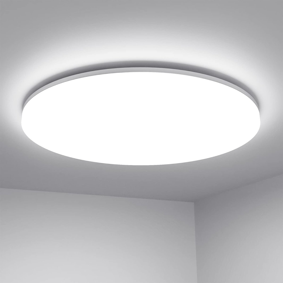 Omgoods - LED Plafondlamp, 24W, Waterdicht IP54, 2400 Lumen
