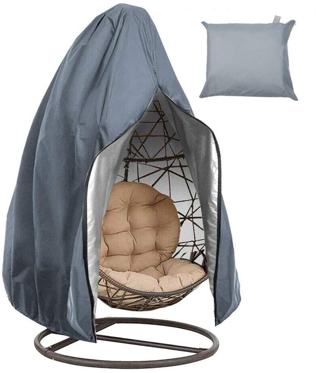 Omgoods- Hangstoel Beschermhoes Waterdicht - Winddicht - UV-bestendig - Scheurvast - 210D Oxford - 190 x 115 cm - Tuinmeubelbescherming