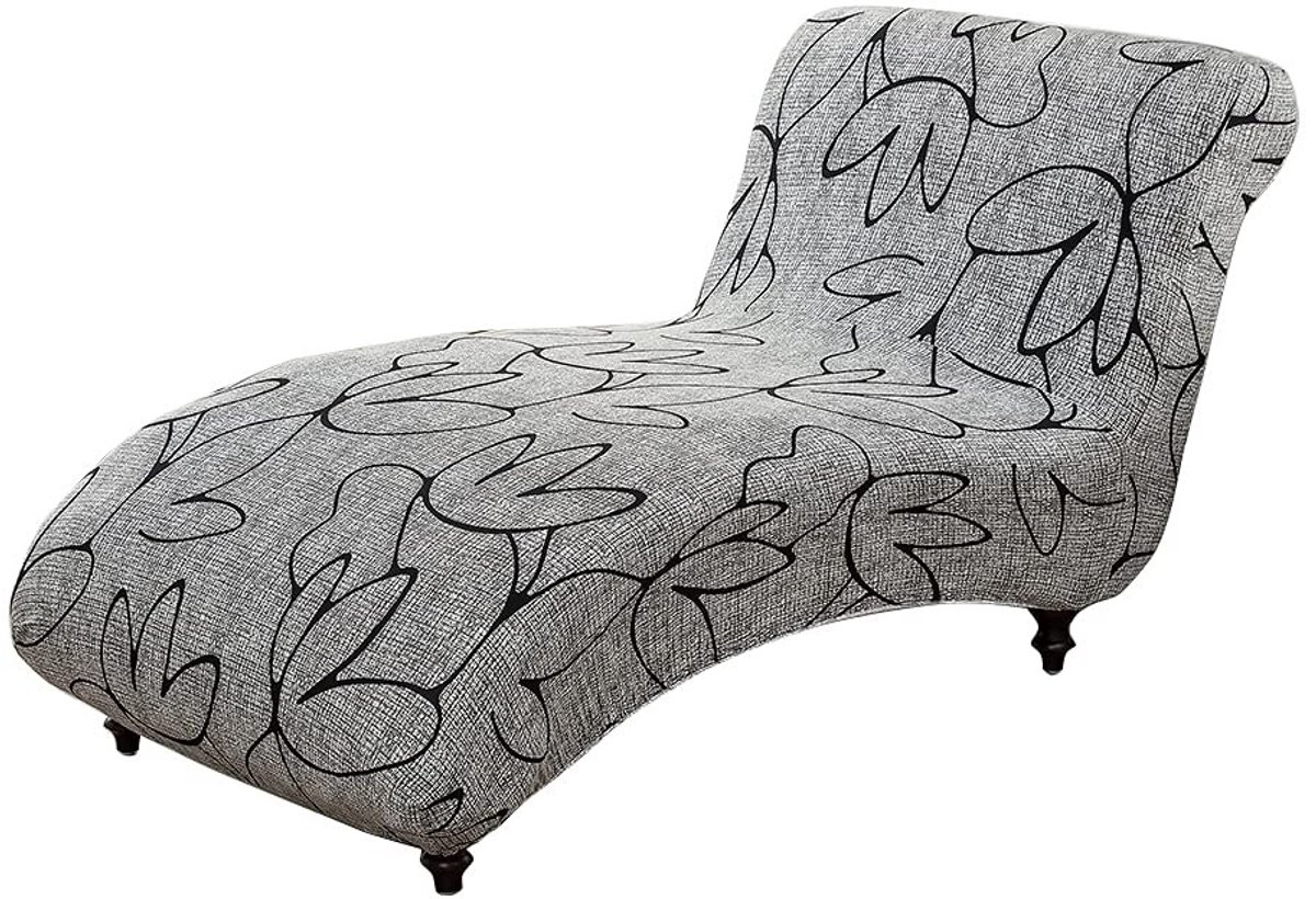 Omgoods - Stretchbare Chaise Lounge Cover voor Binnengebruik