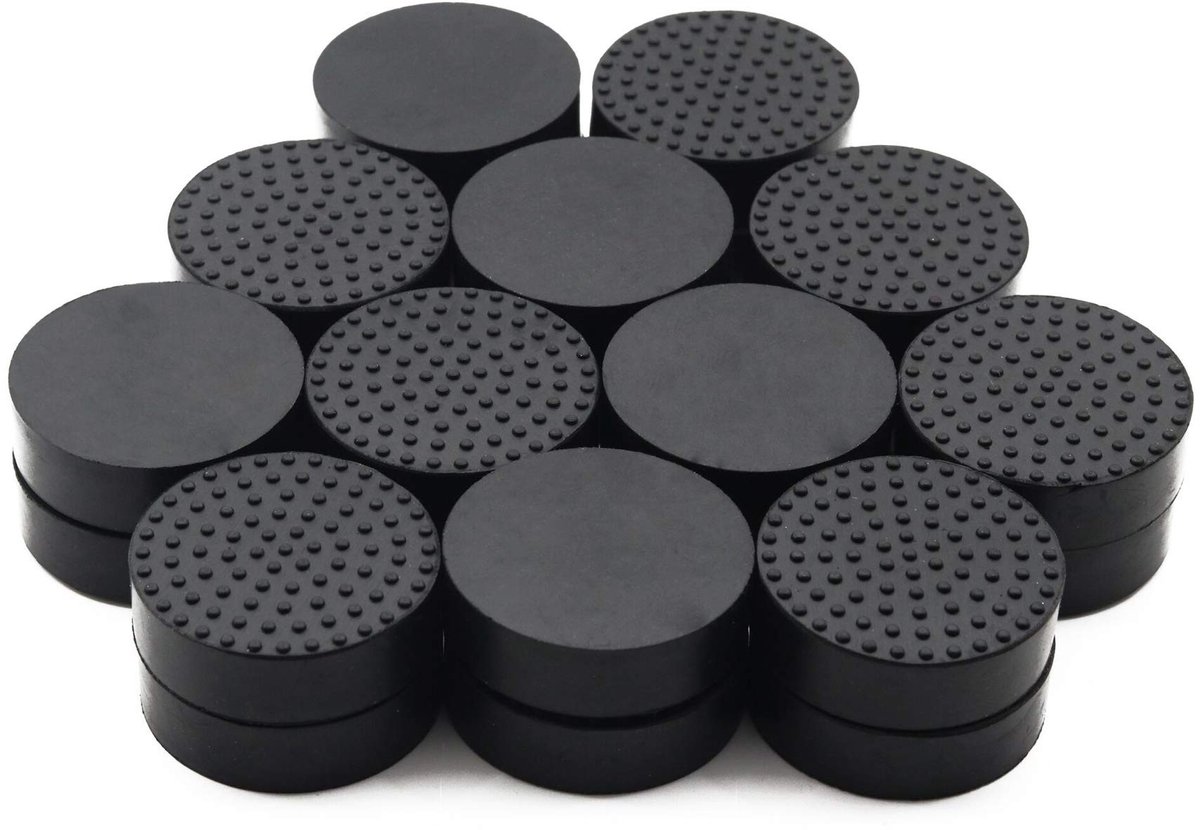 Omgoods - 24 Pack Invisible Pot Feet - Rubber Pot Lifters voor Planten