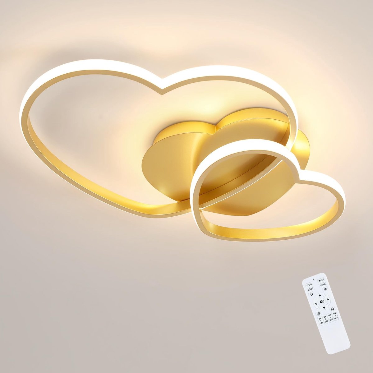 Omgoods - Dimbare LED Plafondlamp met Afstandsbediening en App