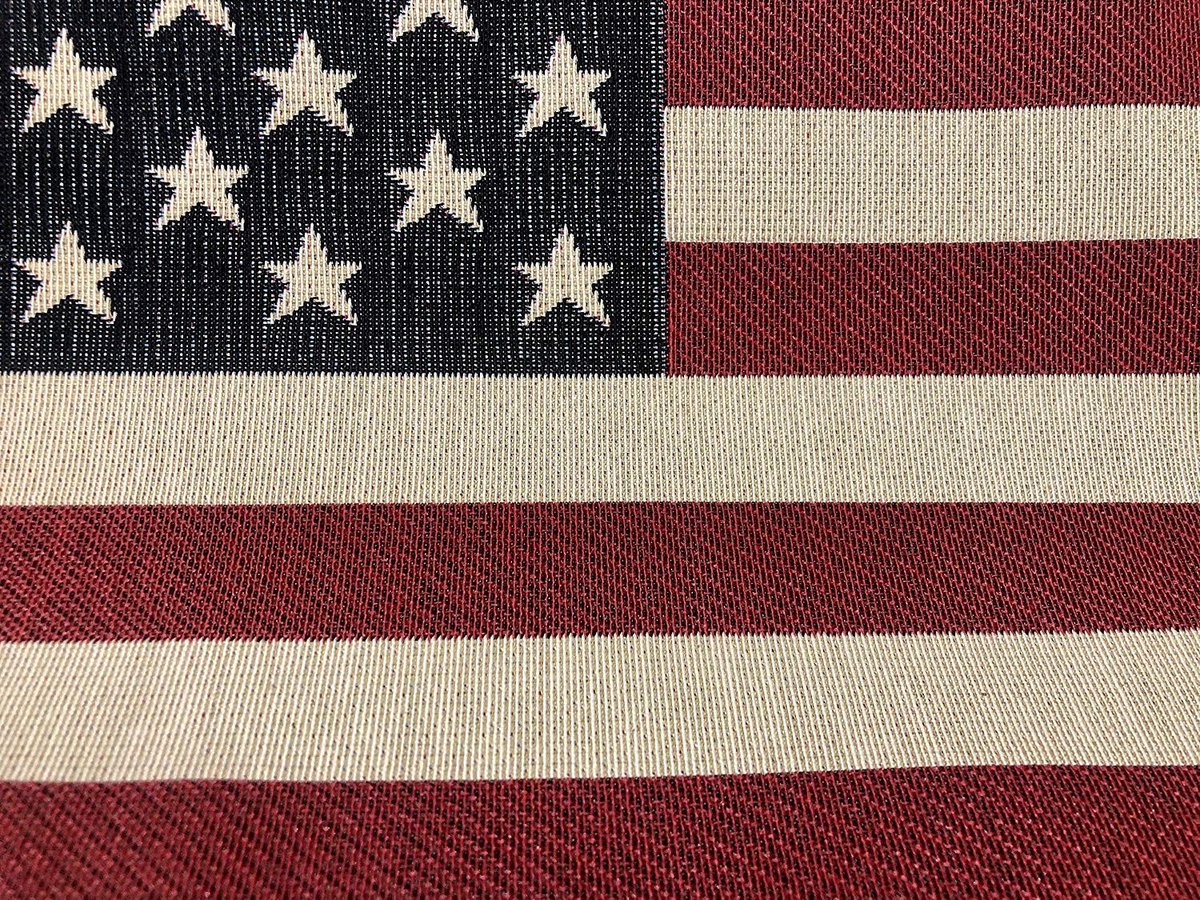Omgoods - Retro US Flag Stof voor Kussens en Decoraties