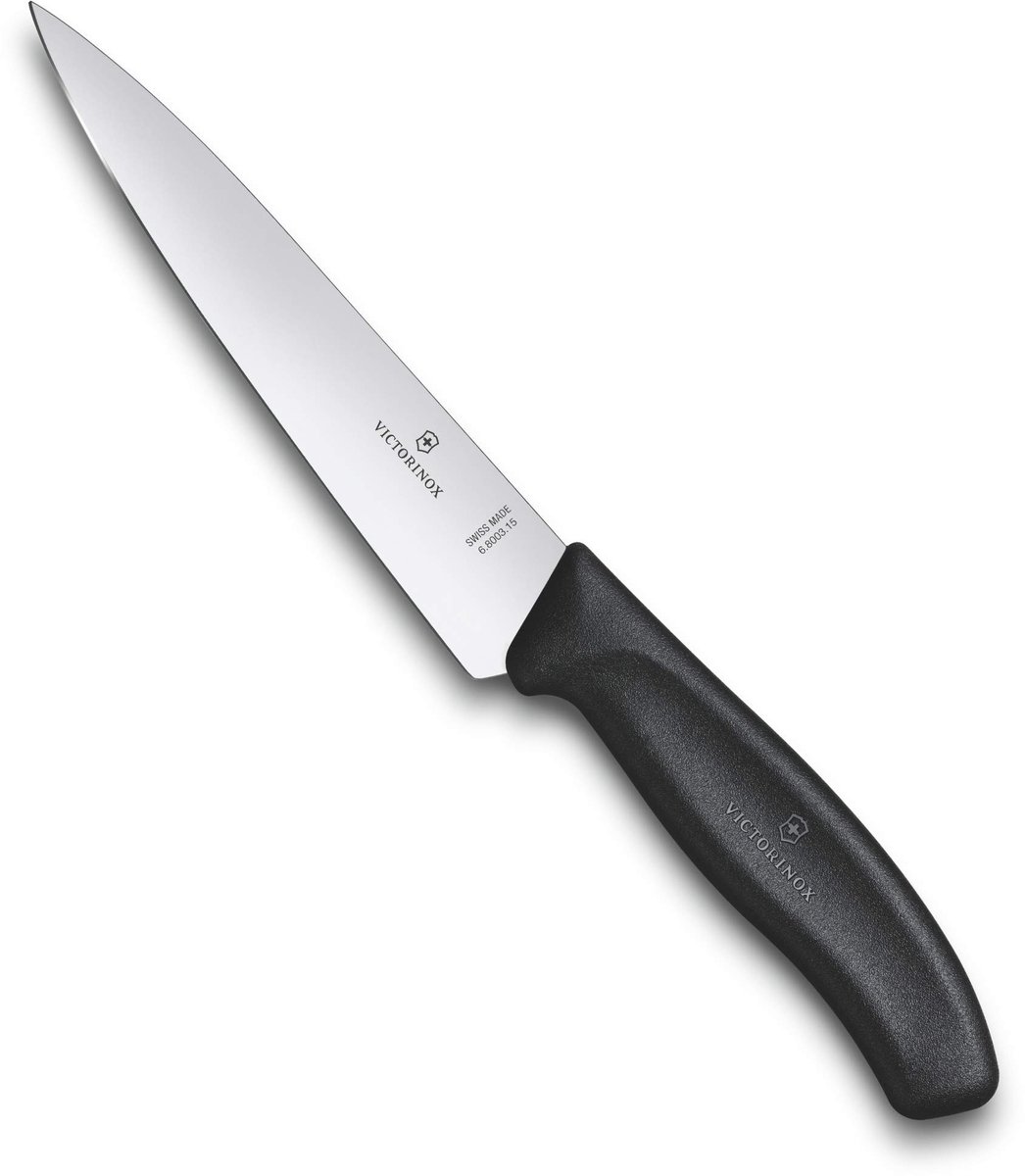 Omgoods - Swiss Classic Keukenmes met Ergonomisch Handvat, 15 cm