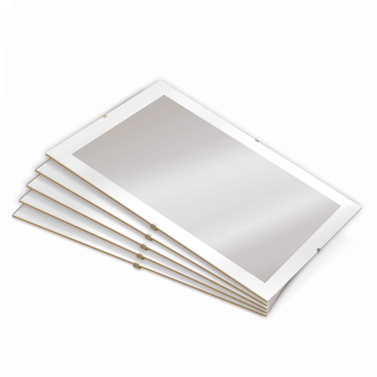 Omgoods - Clip Frames A3 Set van 5 - Frameloze Fotolijsten voor Muurdecoratie