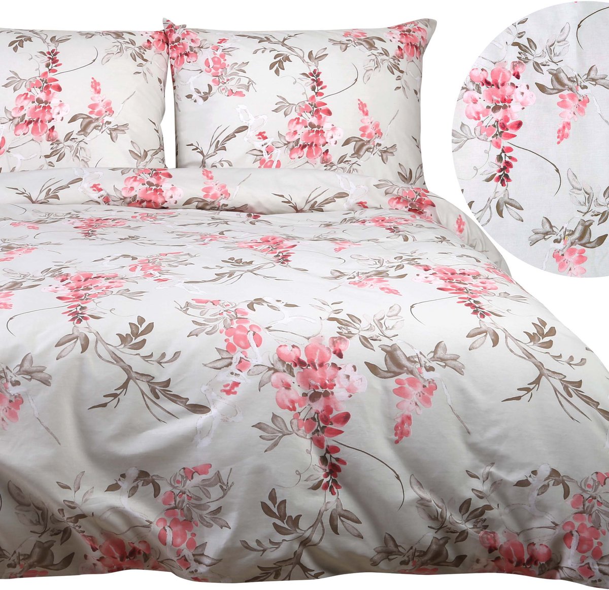 Darymex Cottonlove - Dekbedovertrekset - 100% Katoen - Luchtig & Ademend - Met Ritssluiting