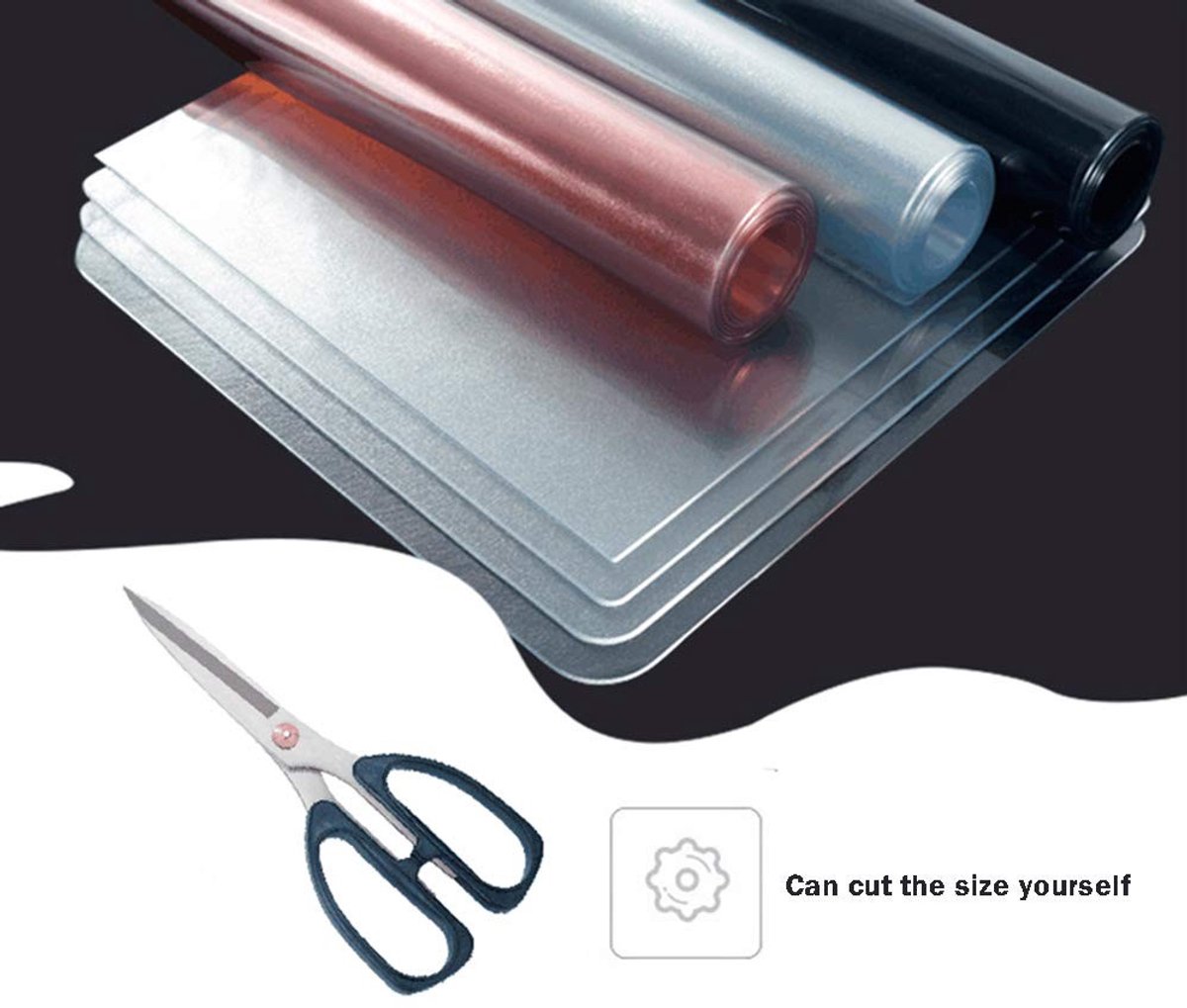 Omgoods - Transparante PVC Tafelbeschermer voor Duurzame Bescherming