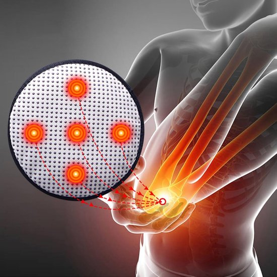 Verwarmende Polsband voor Therapie en Ondersteuning - Verstelbare Steun met Verhitfunctie, Ideaal voor Sport en Herstel, Unisex Ontwerp van Merkloos — afbeelding 4