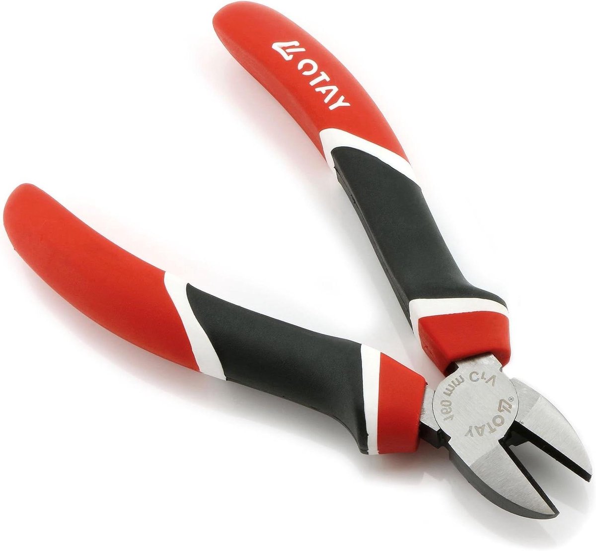 Zijkniptang - Kniptang - Kabels Doorsnijden - Chroom-vanadium staal - 16 cm - Rood/zwart