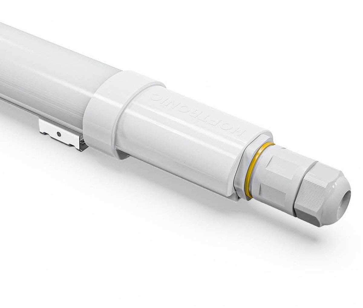 HOFTRONIC R-Series Pro - LED TL-armatuur 120cm - IP65 waterdicht - 36 watt - 5040 lumen - 6500K - Koppelbaar - IK07 - Flikkervrij - R-Series Tri-Proof - 2 jaar garantie Wit