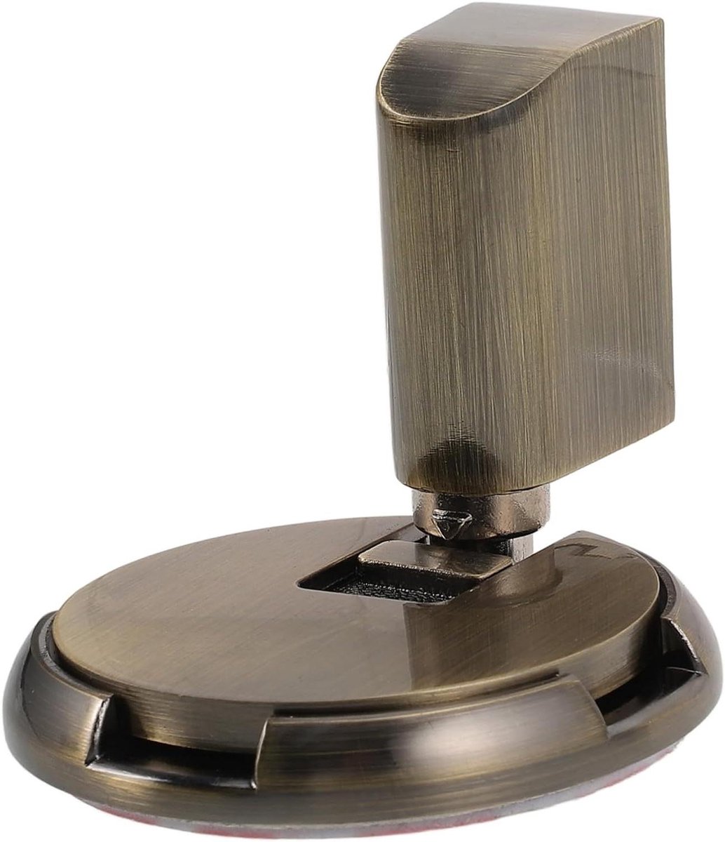 Deurstopper - Deurbuffer Deurvanger - Deuren Open Houden - Winddicht Mechanisch - 6.5 x 6.5 x 5.7 cm - Multi