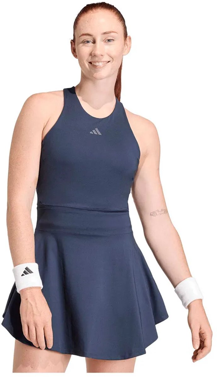 Adidas Climacool Y Mouwloze Jurk Vrouw Blauw