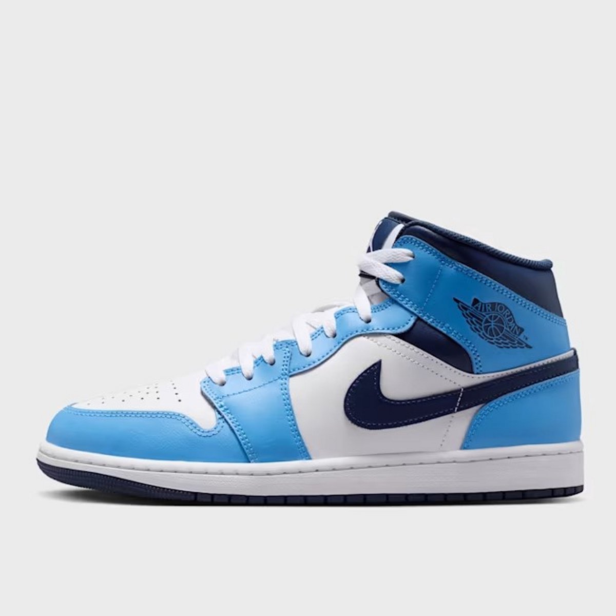 Jordan 1 Mid University Blauw