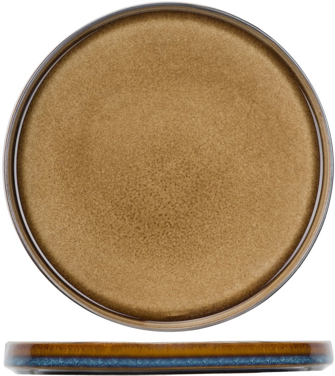 Cosy & Trendy Ontbijtborden / Dessertborden - Quintana Amber ø 22 cm - 4 Stuks