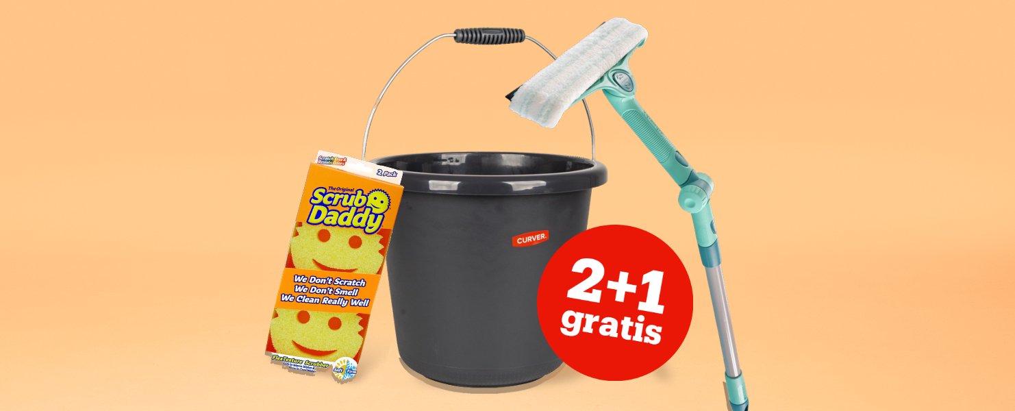 2 + 1 gratis op
