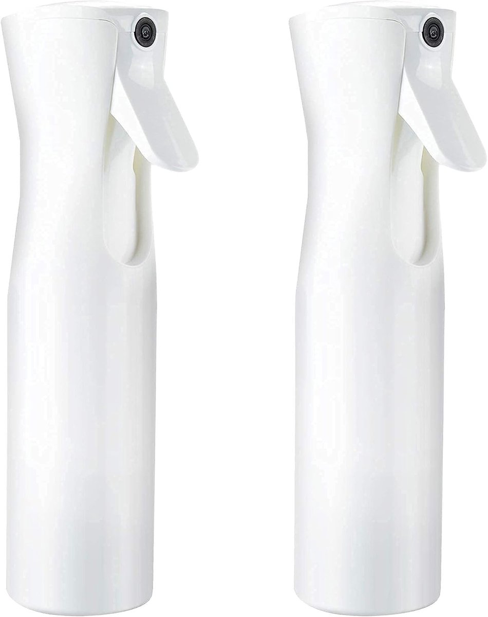 Kapperswaterspuit 300 ml (2 stuks) Ontsmettingsmiddel Sprayer Flairosol Continuous Sprayer Plant Vaporizer Vernevelaar Fijne Mist Sprayerfles Gepatenteerde multi-technologieën
