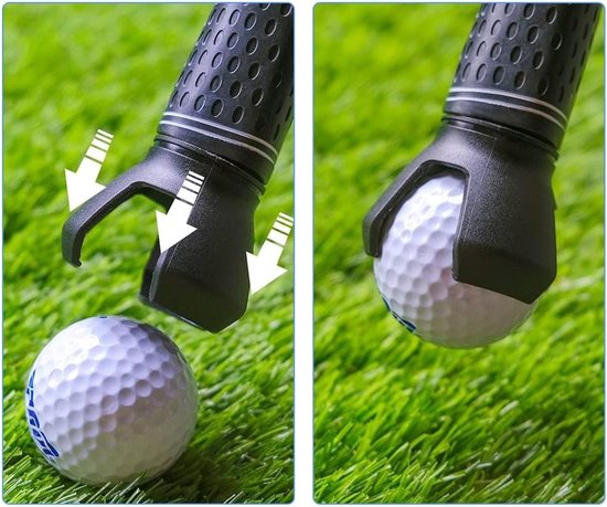 Retriever, Drie Klauwen Ontworpen Draagbare Picker Bovenste Grabber Schroeven Tool voor Einde Putter Golf Accessoires voor Golf Putter Grip — afbeelding 2