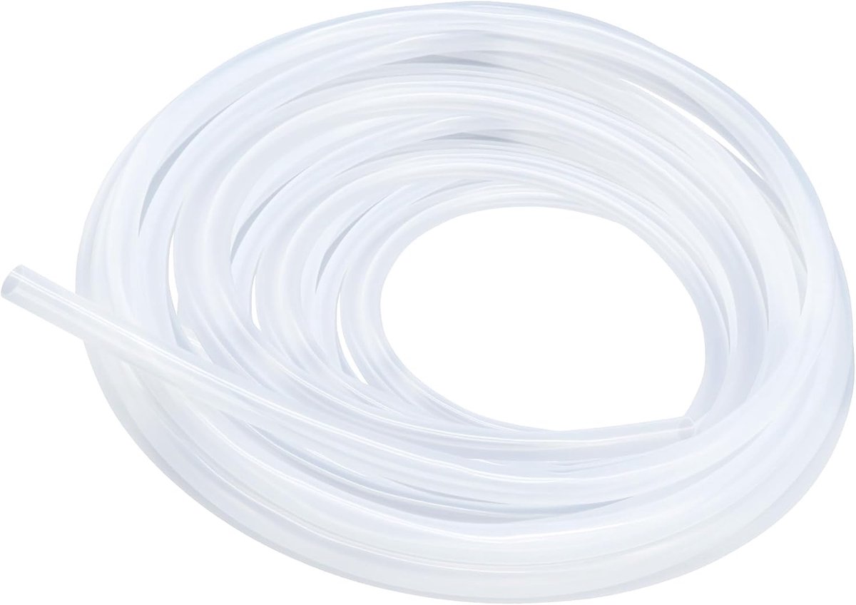 slangen voedingskwaliteit 8 mm x 11 mm, lengte 10 meter (32,8 voet), flexibele siliconen rubberbuis luchtslang waterleidingen