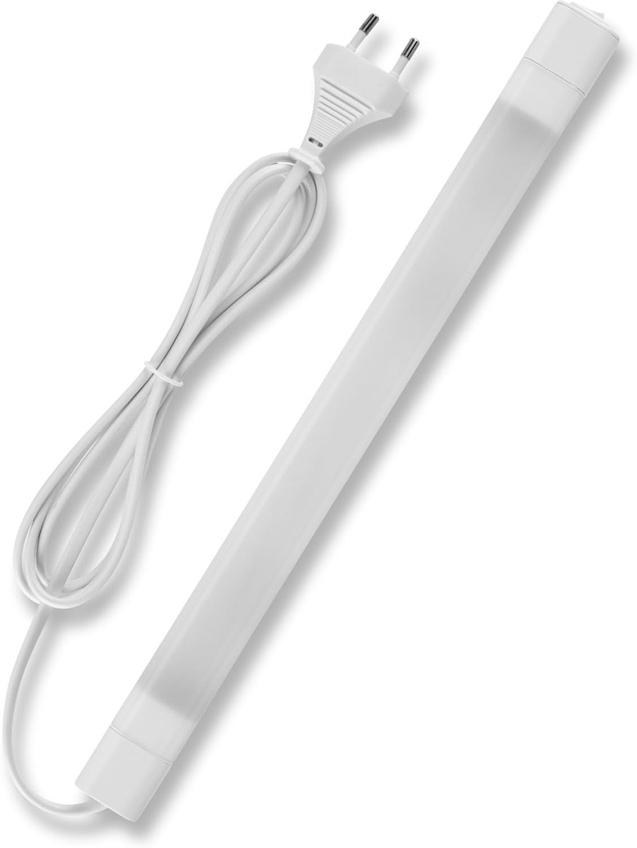 Onderbouwlamp keuken LED V600 - kastverlichting 60cm, 20.000h, LED-strip 8W, 600lm, 3000K, wit