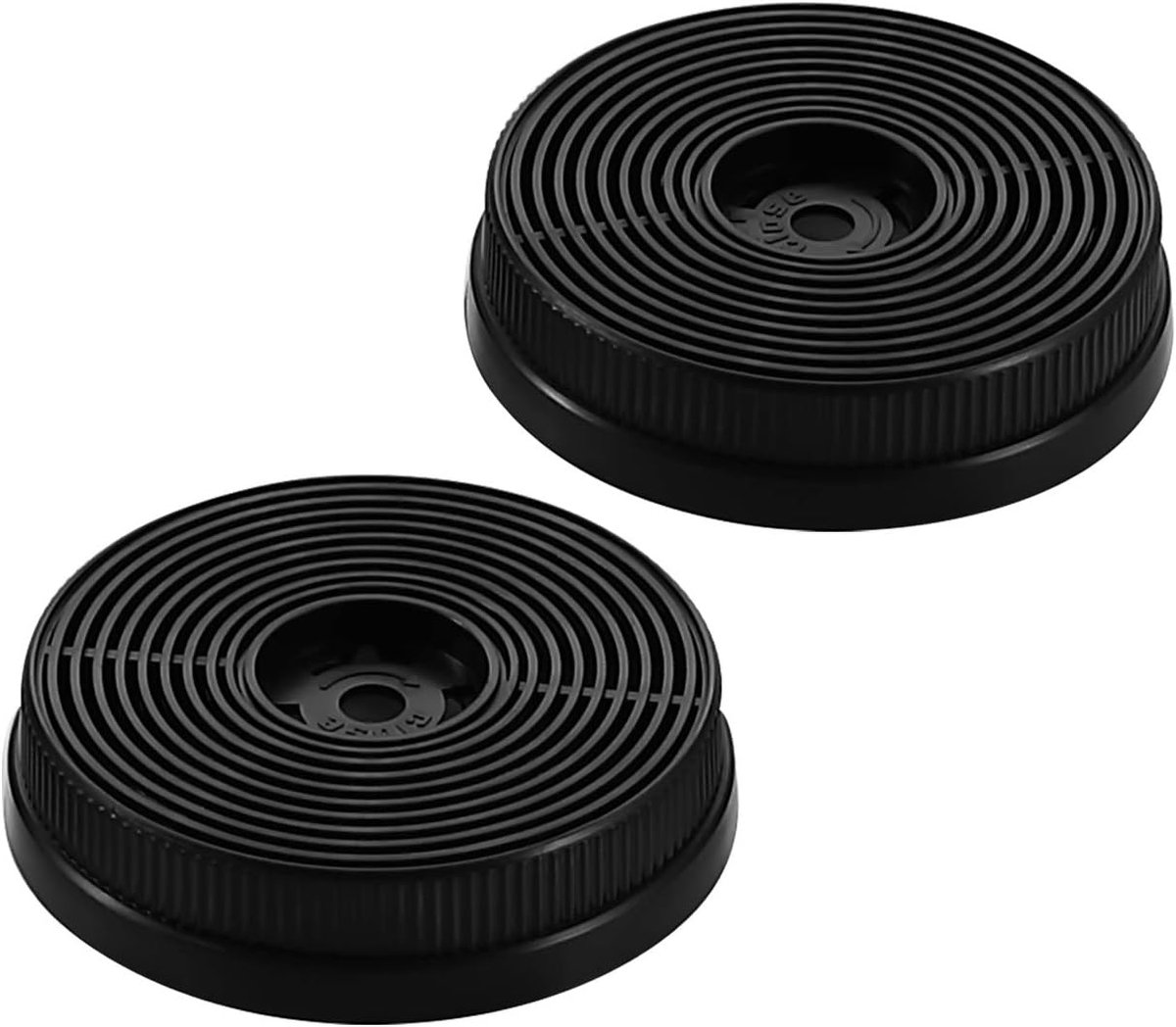 2 x koolstoffilter vervangingsfilter CF-S voor TopStrong afzuigkap, 109 mm