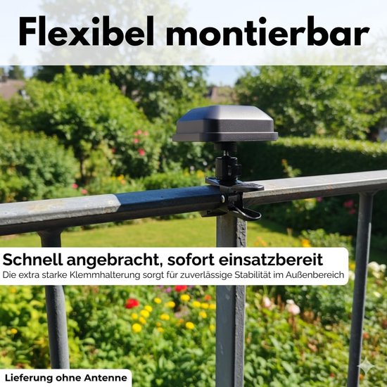Klemhouder voor Robotmaaiers RTK compatibel met Segway Navimow i105E i108E H500E-VF H800E-VF H1500E-VF H3000E-VF Maairobot Antennehouder Antenne Accessoires — afbeelding 5