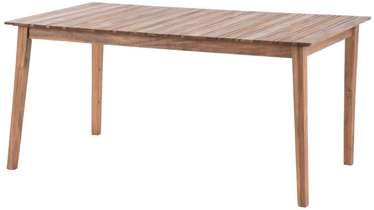 Rechthoekige tuintafel voor 8 personen van acaciahout, model TIWI