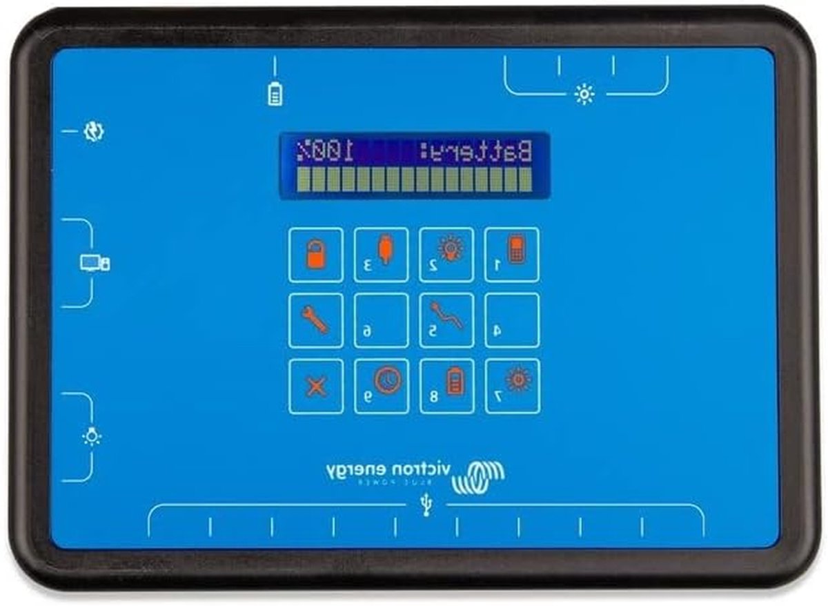 Solar Charge Controller - MPPT Controller - Off-grid Stroom - Energie Besparend - 1 Count - Blauw