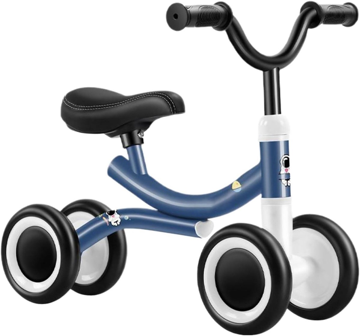Loopfiets Baby Kinderloopfiets Peuter Motorische Vaardigheden Ontwikkelen Vierwiel Ontwerp 51x41x18 cm Niet gespecificeerd