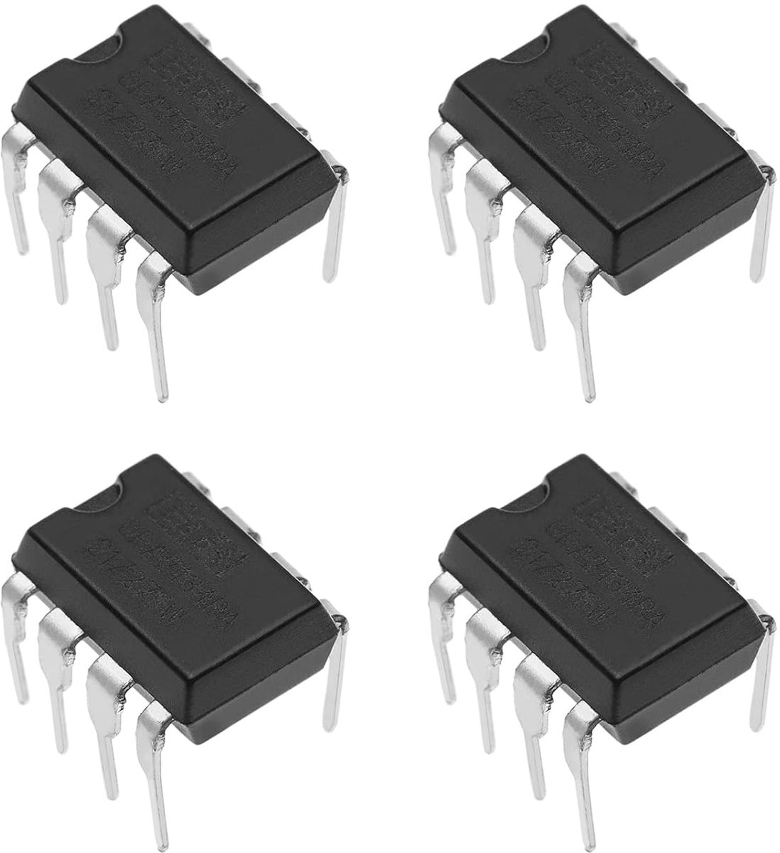 SnelShoppen - 4 x 8-pins operationele versterker voor audio toepassingen, ultra lage vervorming, hoge snelheid, 20V/µs, 8MHz bandbreedte